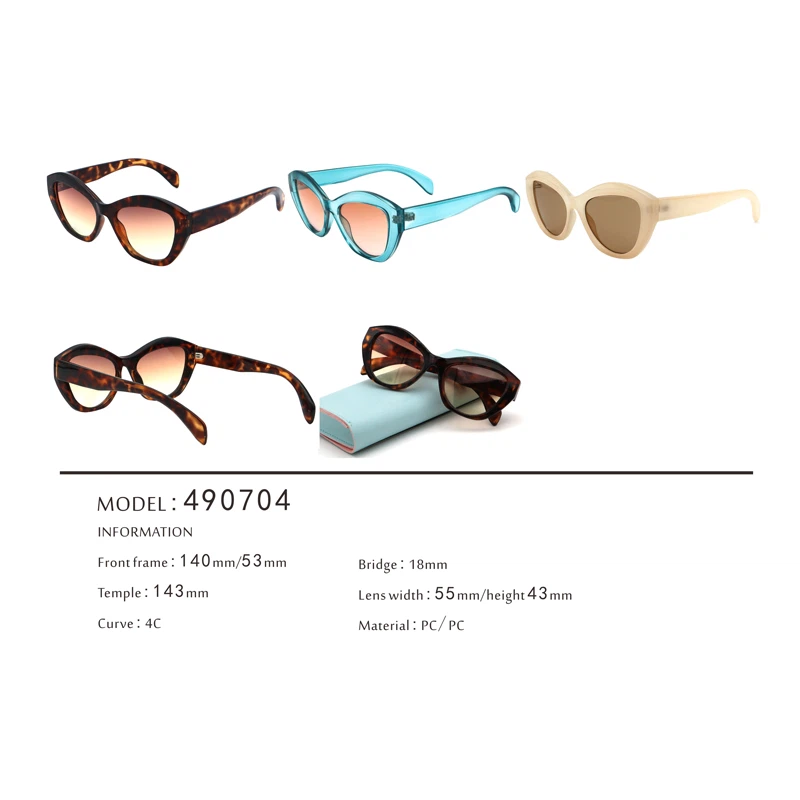 2 Retro Cateye Women Plastic Sunglasses 490704 2 Retro Cateye Women Plastic Sunglasses 490704